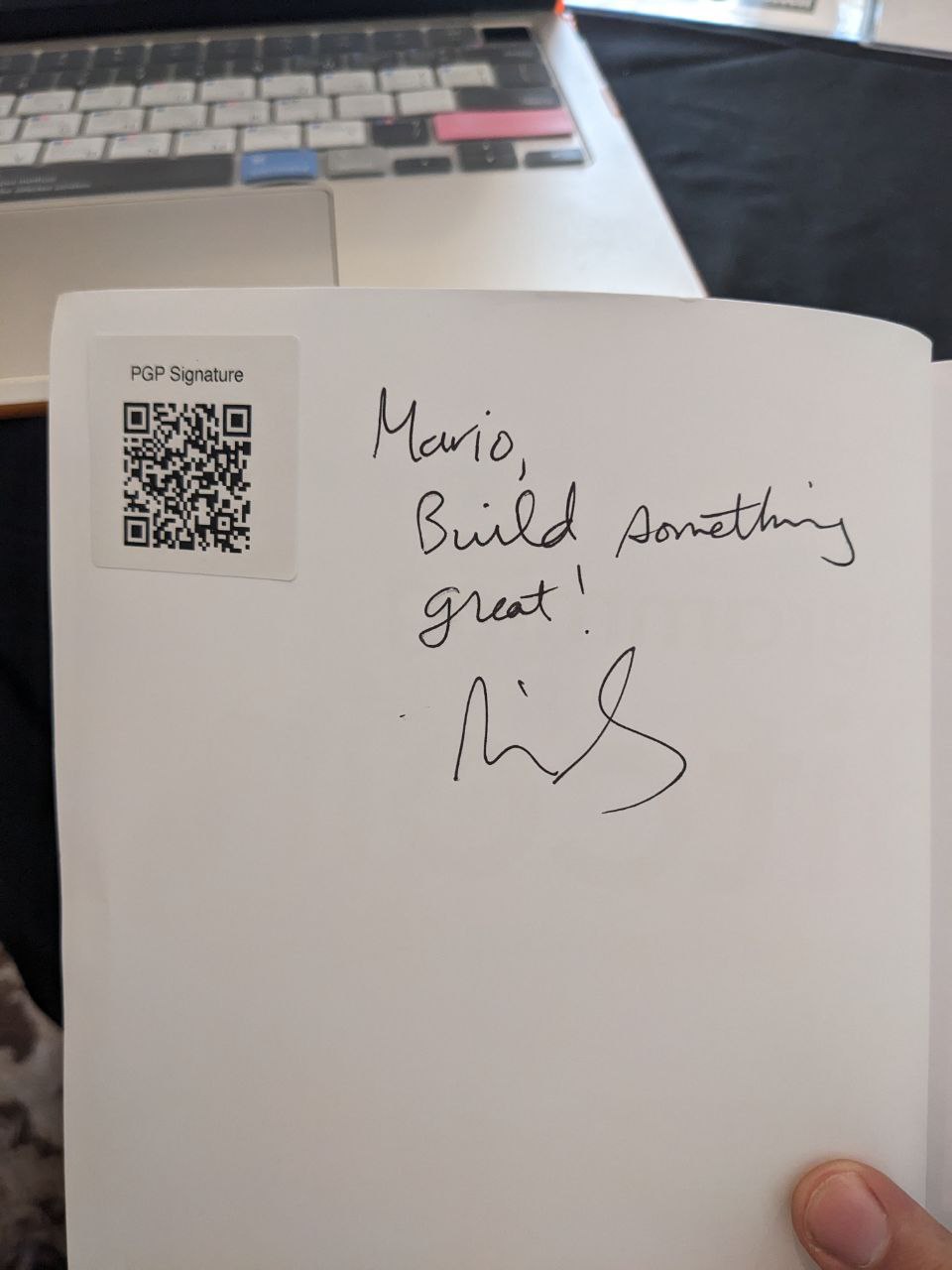 Signed autograph e2c27dfbd58a936b