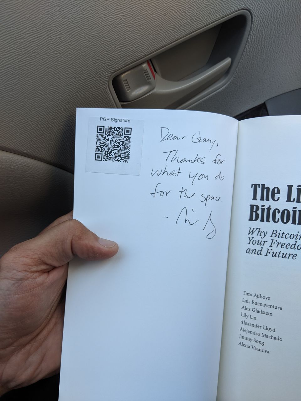 Signed autograph e30452d3d768c787