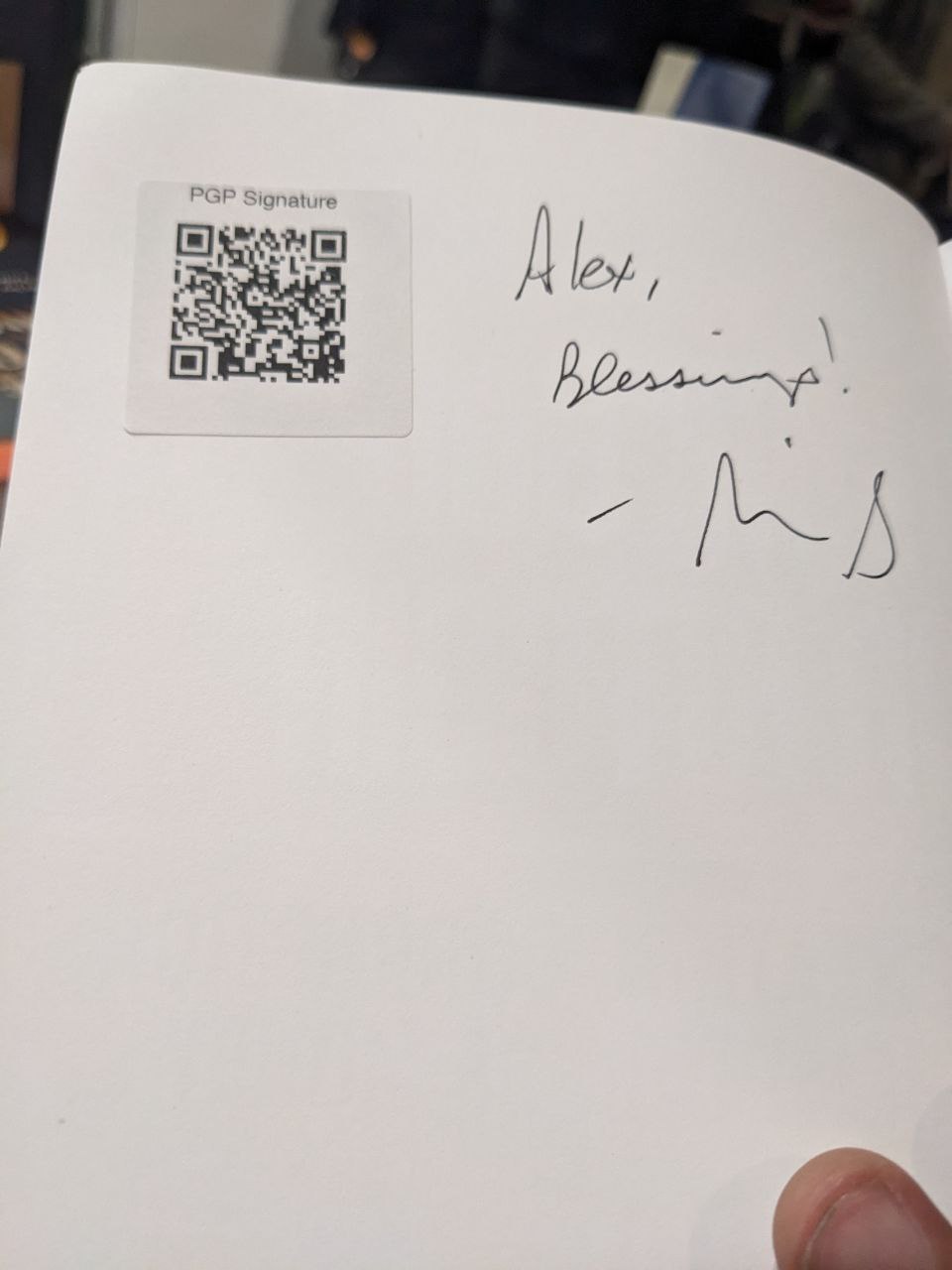 Signed autograph e4fa35eb928ac22b