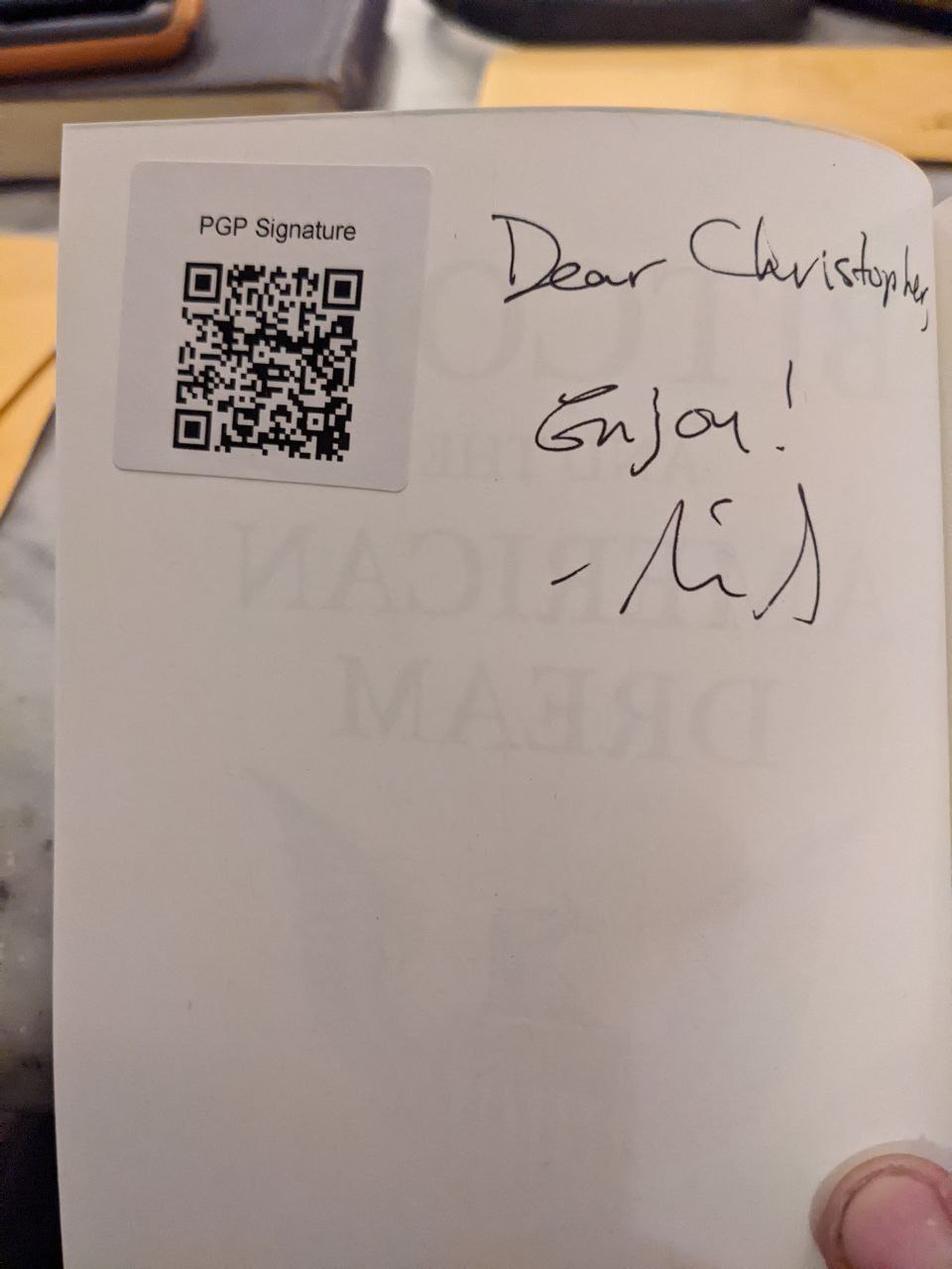 Signed autograph e51733ff59d0eb3f