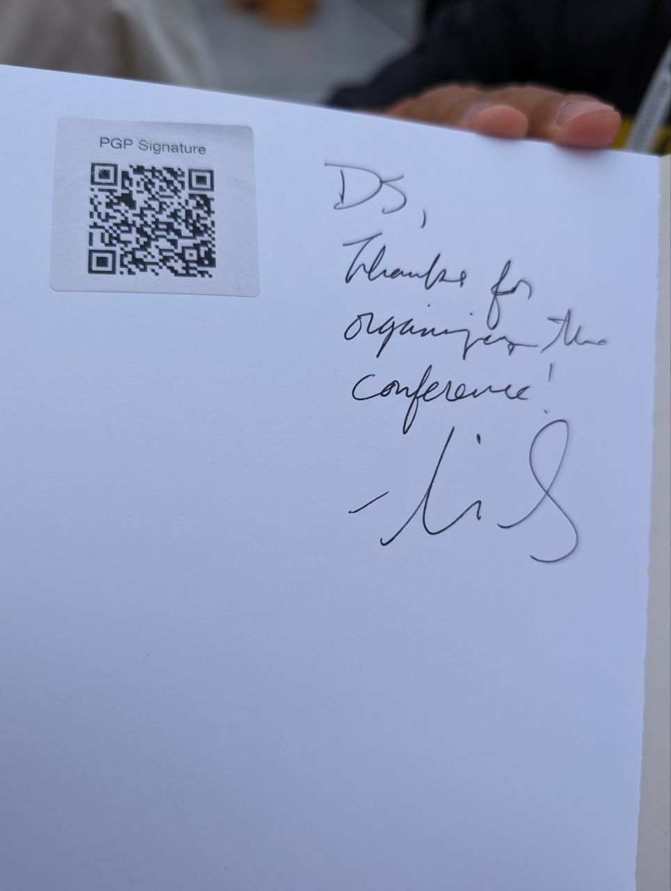 Signed autograph e67e7f5b1fa143bf