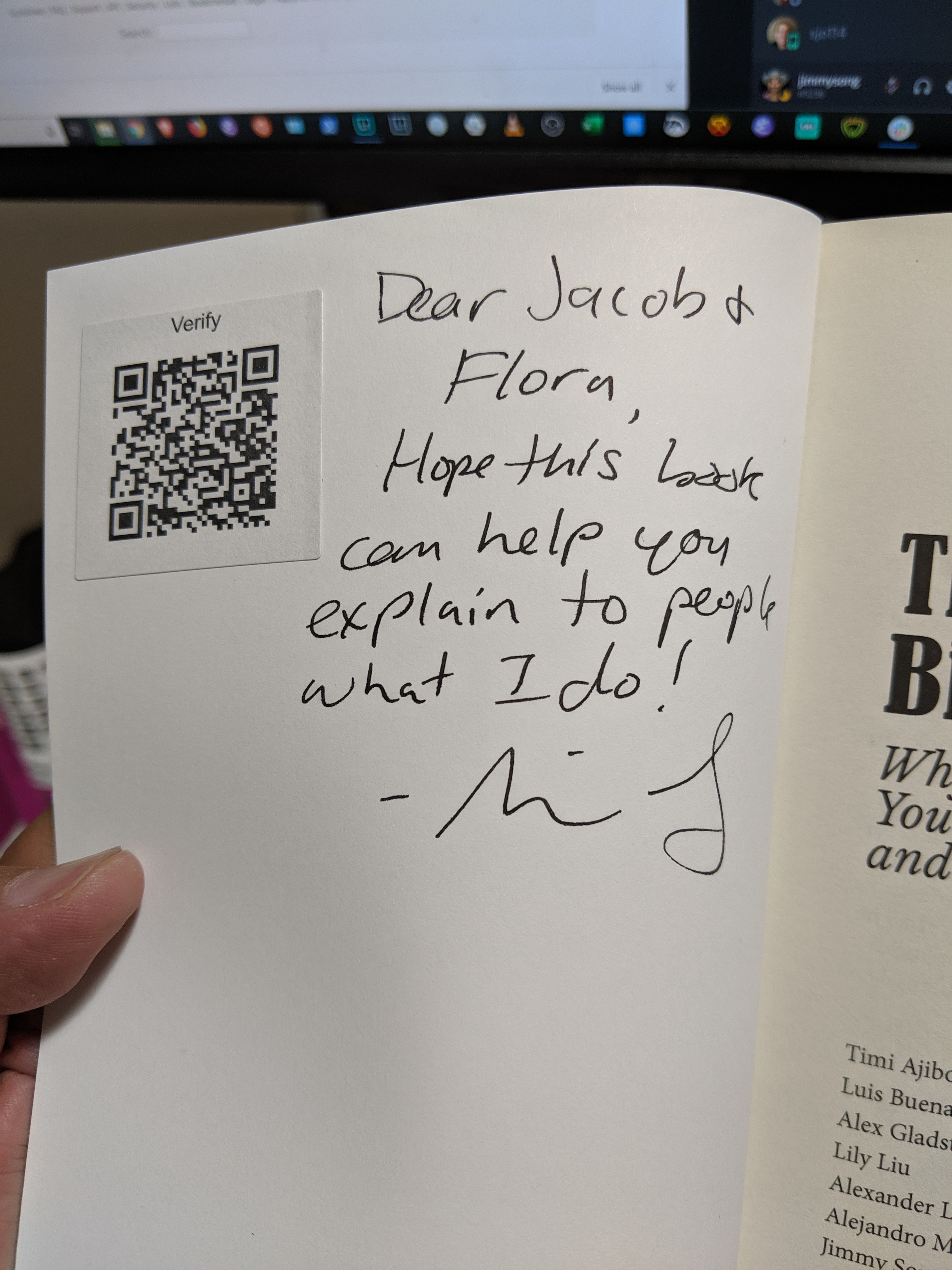 Signed autograph e680980393c3b638