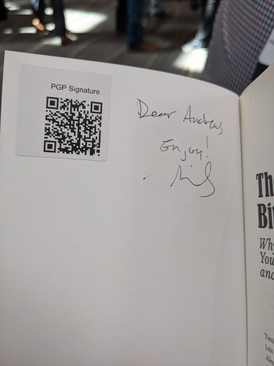 Signed autograph e6cb24ae2b5db2eb