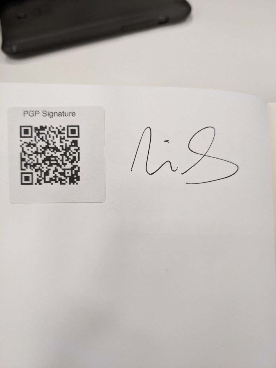 Signed autograph e74d9383e4737a11