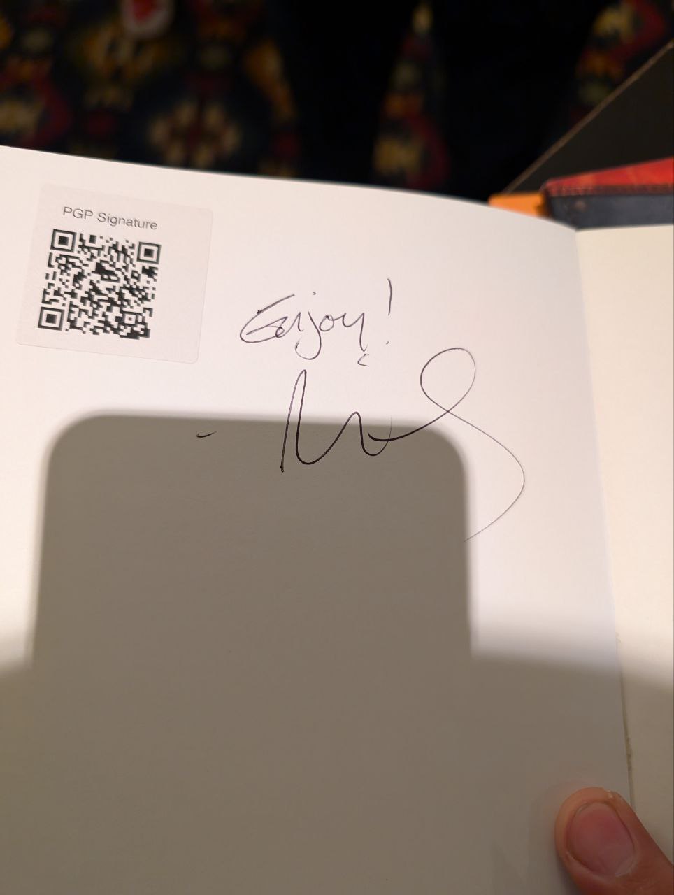 Signed autograph e764f990a29f5c46