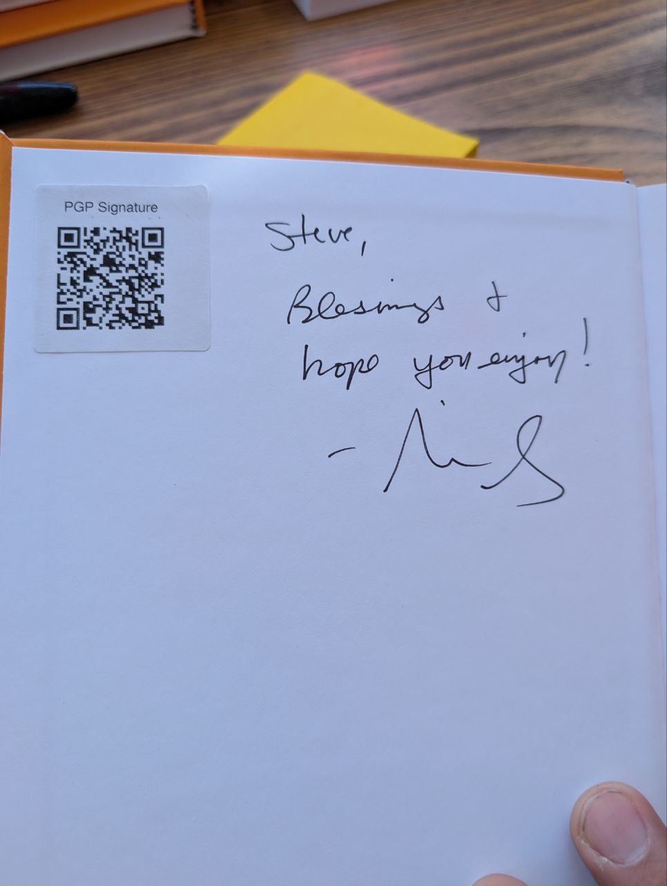 Signed autograph e80ad073903ddbce