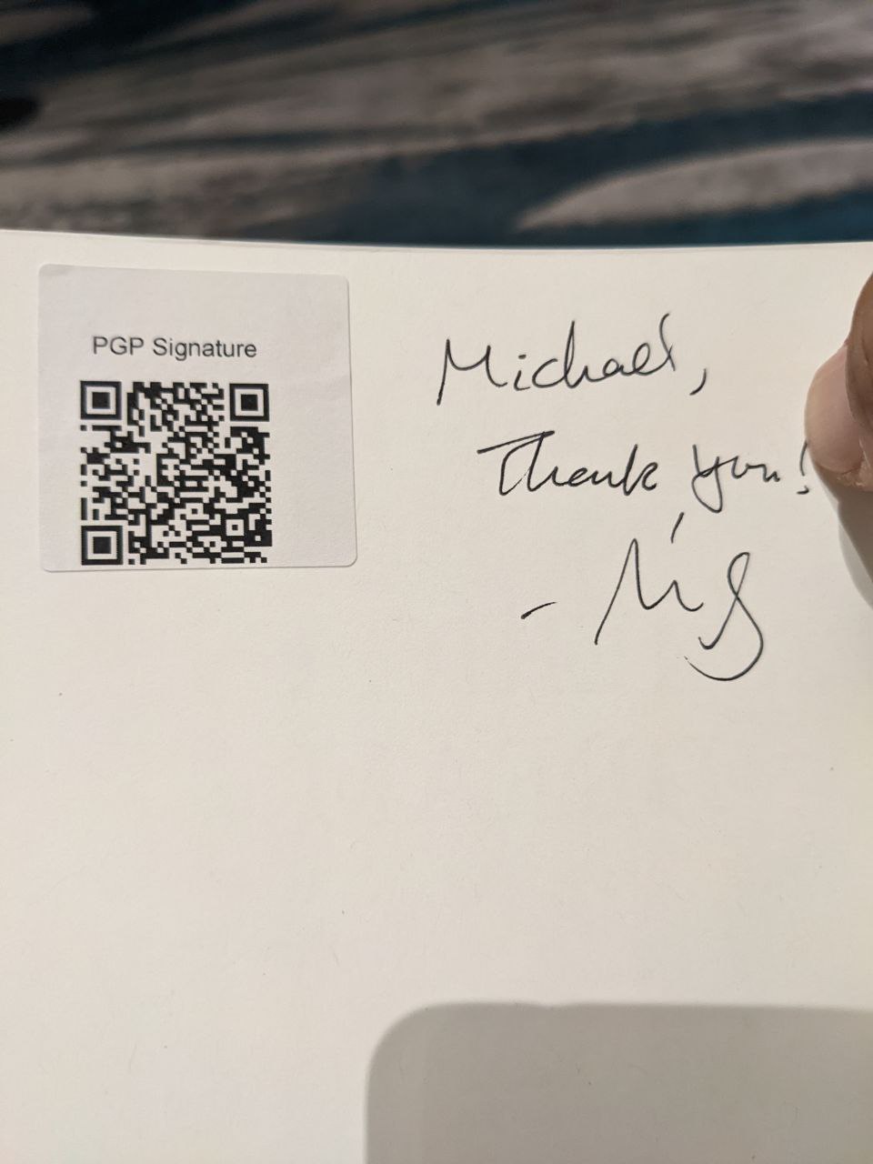 Signed autograph e833c73db76bf782