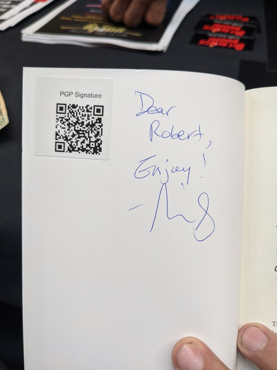 Signed autograph e868672086fd268d