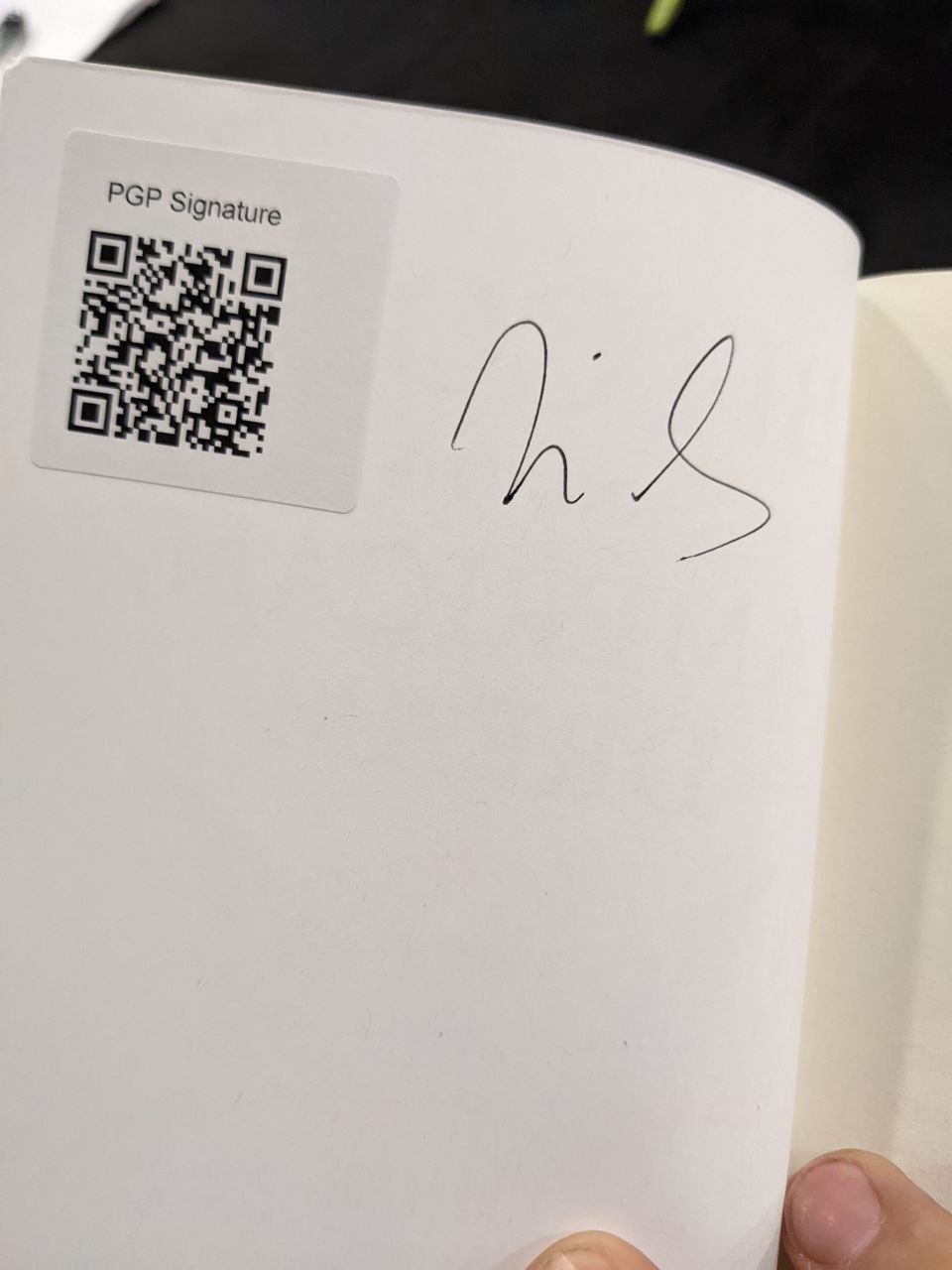 Signed autograph e92b7362b1971b64