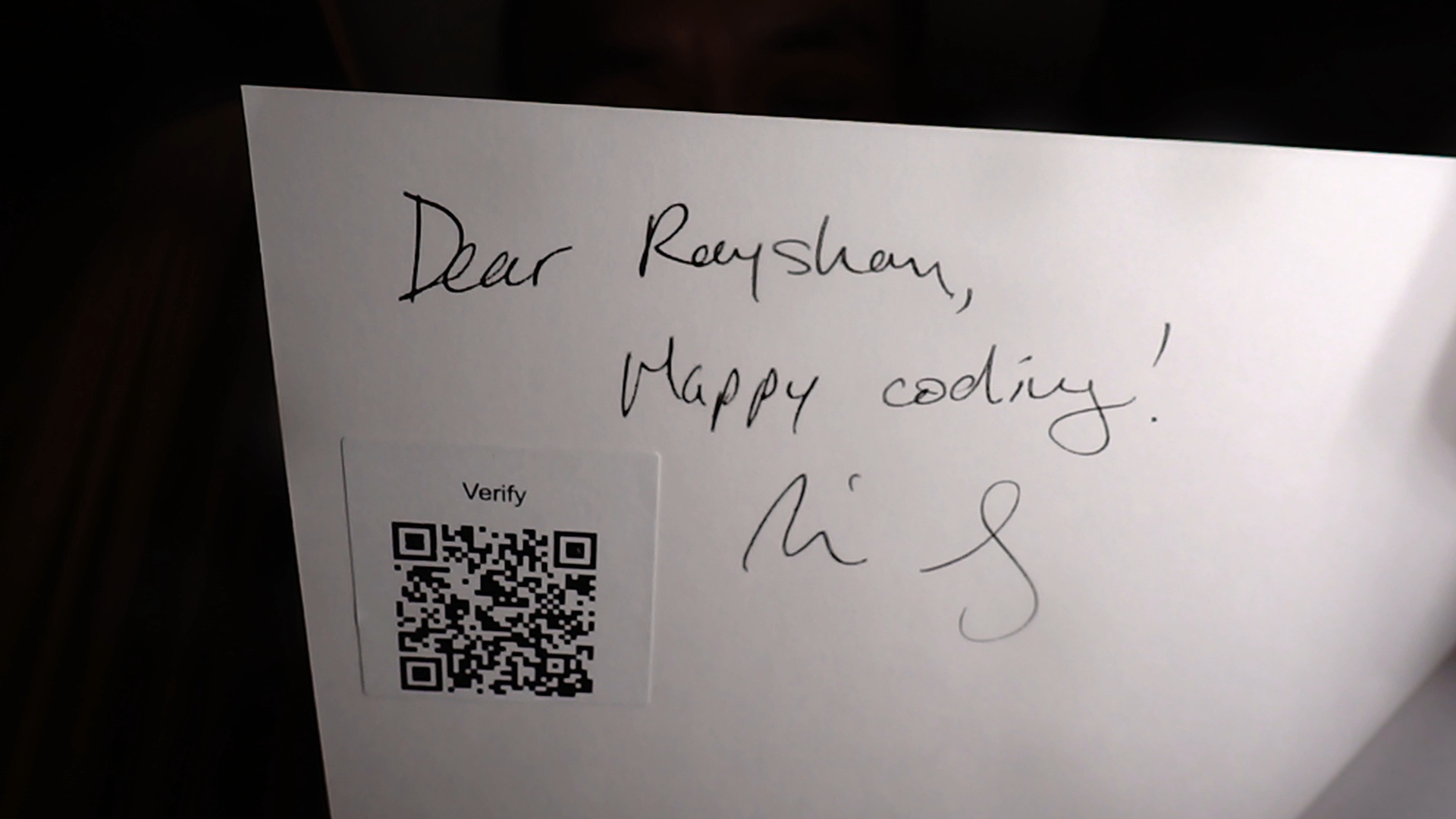 Signed autograph ec0afa58e9905597