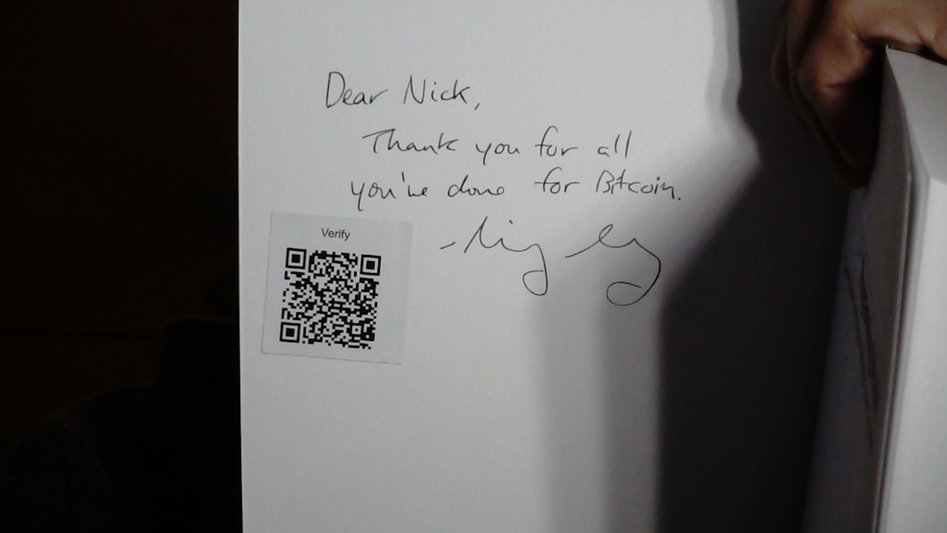 Signed autograph ecc9eaaacb6338c9