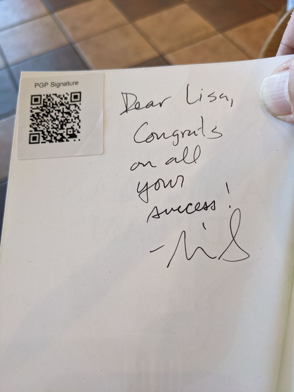 Signed autograph ed22c5c5237e8713