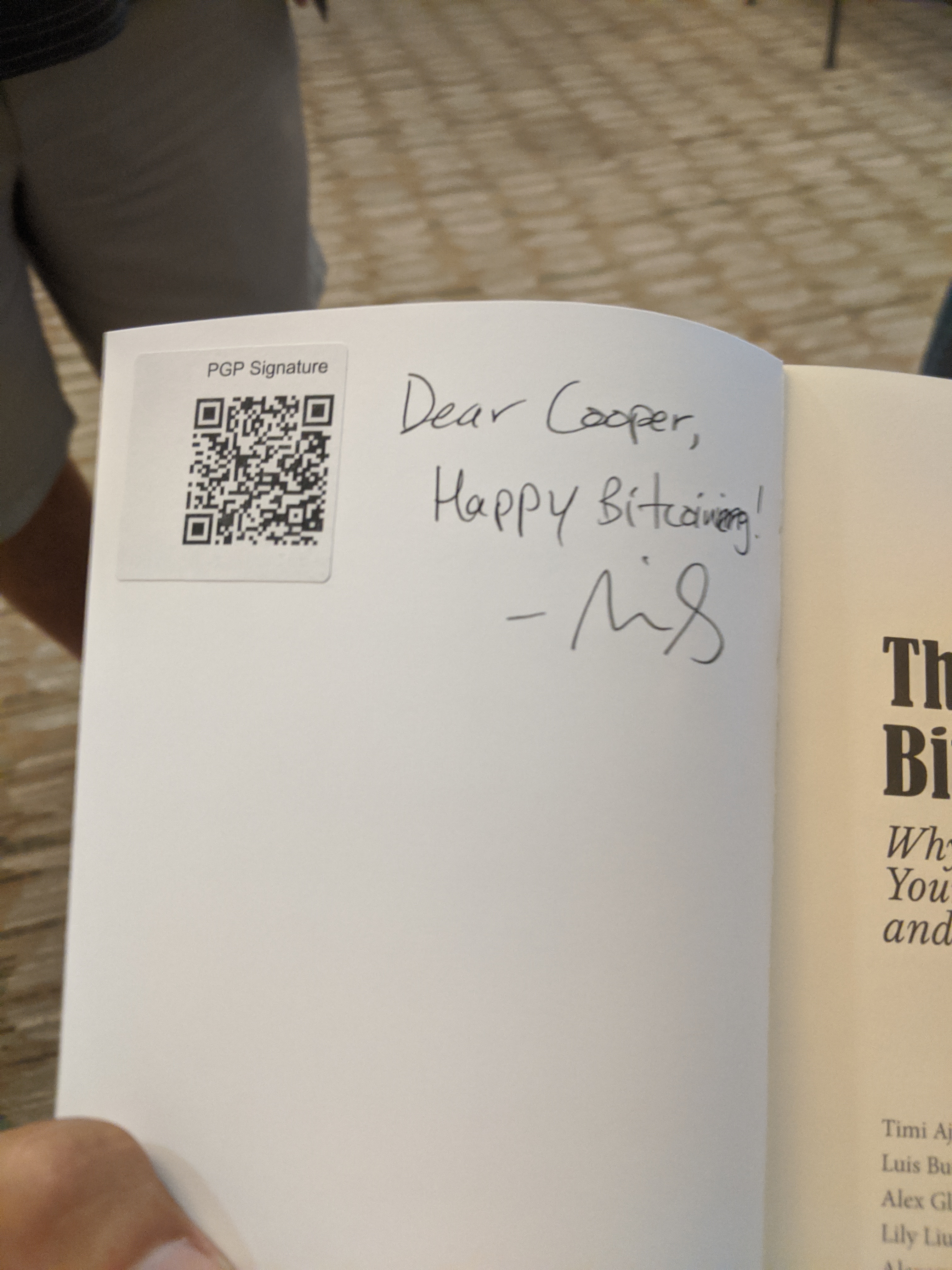 Signed autograph ef2593ac1ed40046