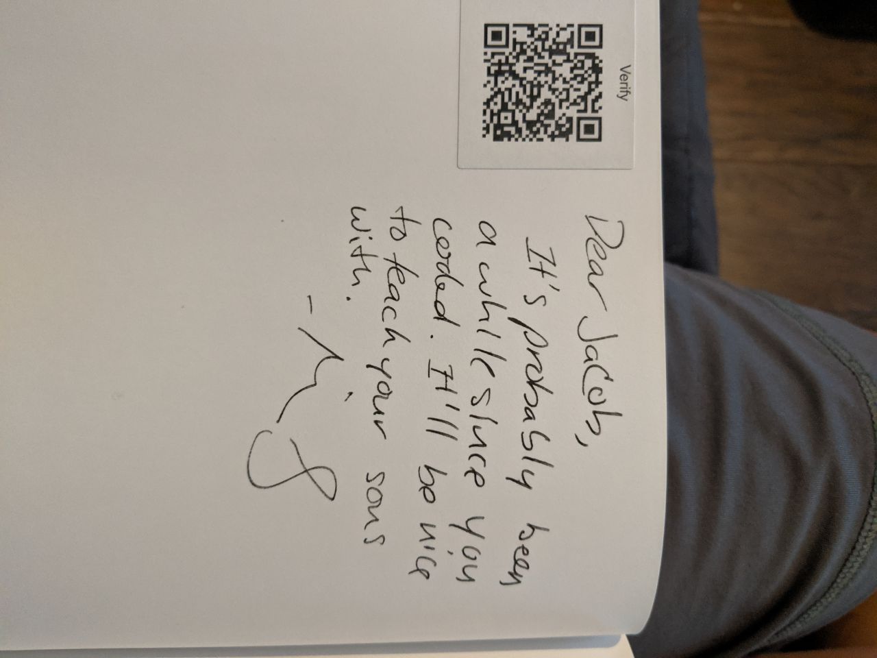 Signed autograph f016f491971f01f1