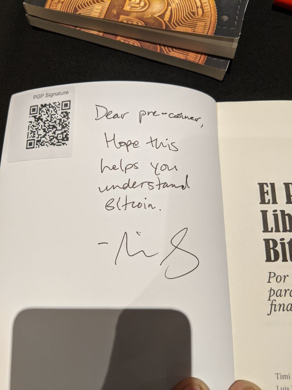 Signed autograph f435552be4746160