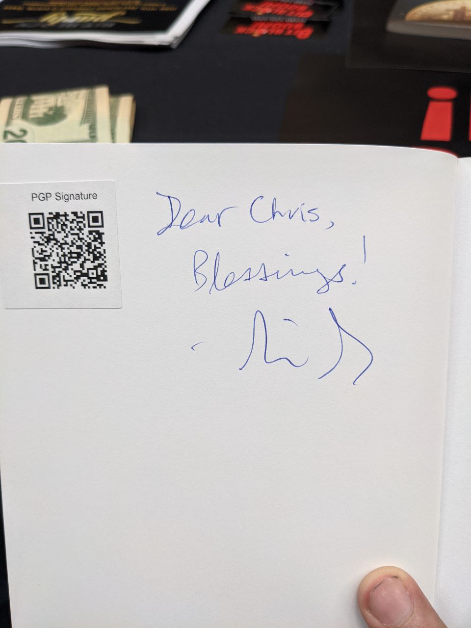 Signed autograph f4b5dfa1d500527e