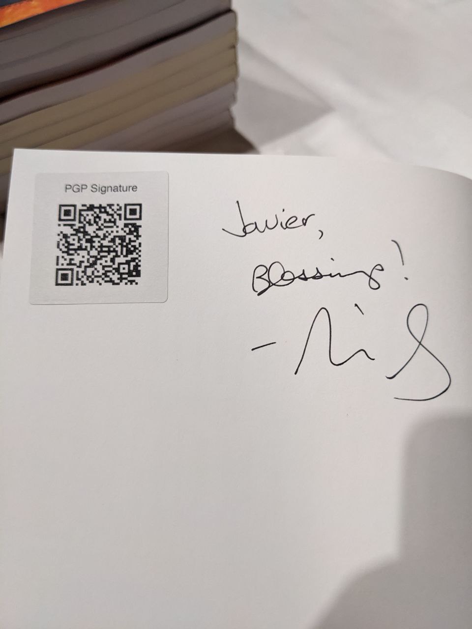 Signed autograph f5de442b76fb46b7