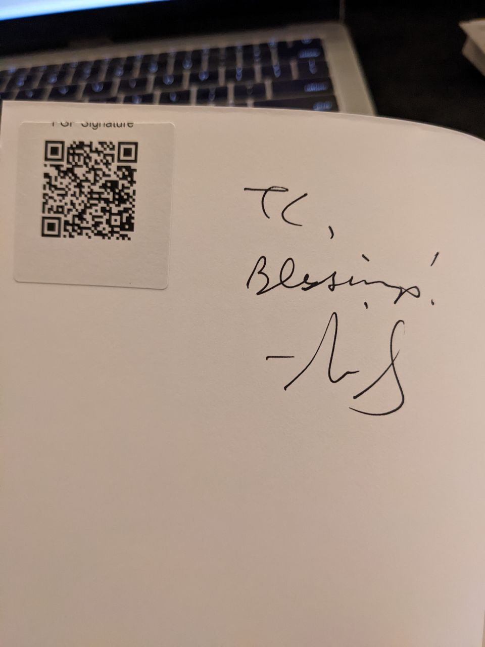 Signed autograph f7d2b6693b724248