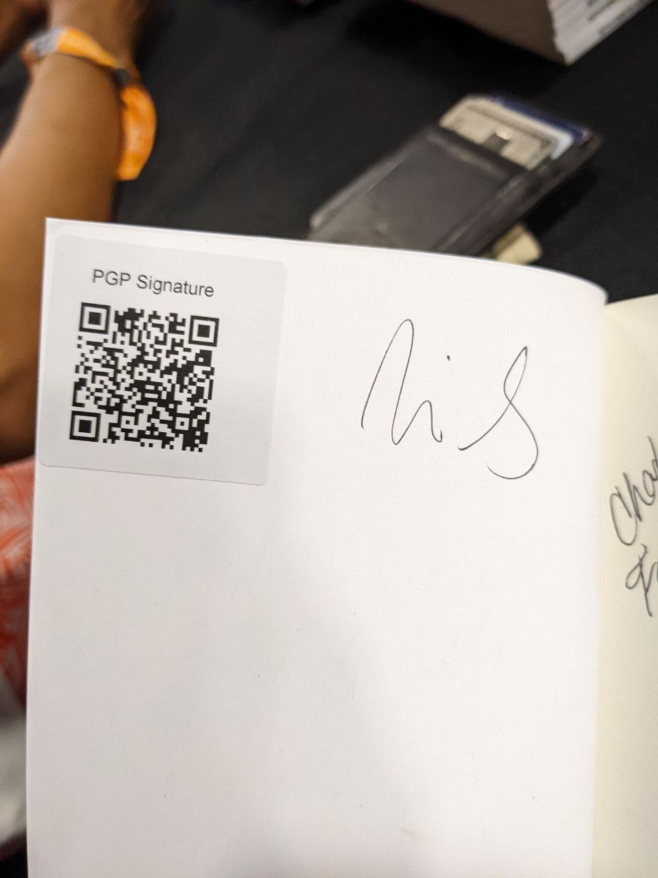 Signed autograph f80203585e831731