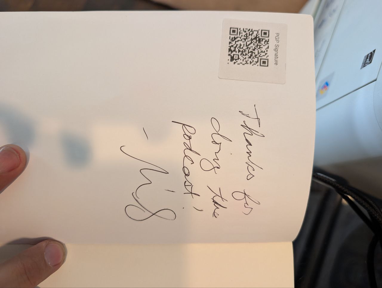 Signed autograph f8f3c4bf317d1001