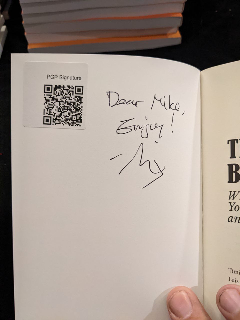 Signed autograph f95470417cc85c73