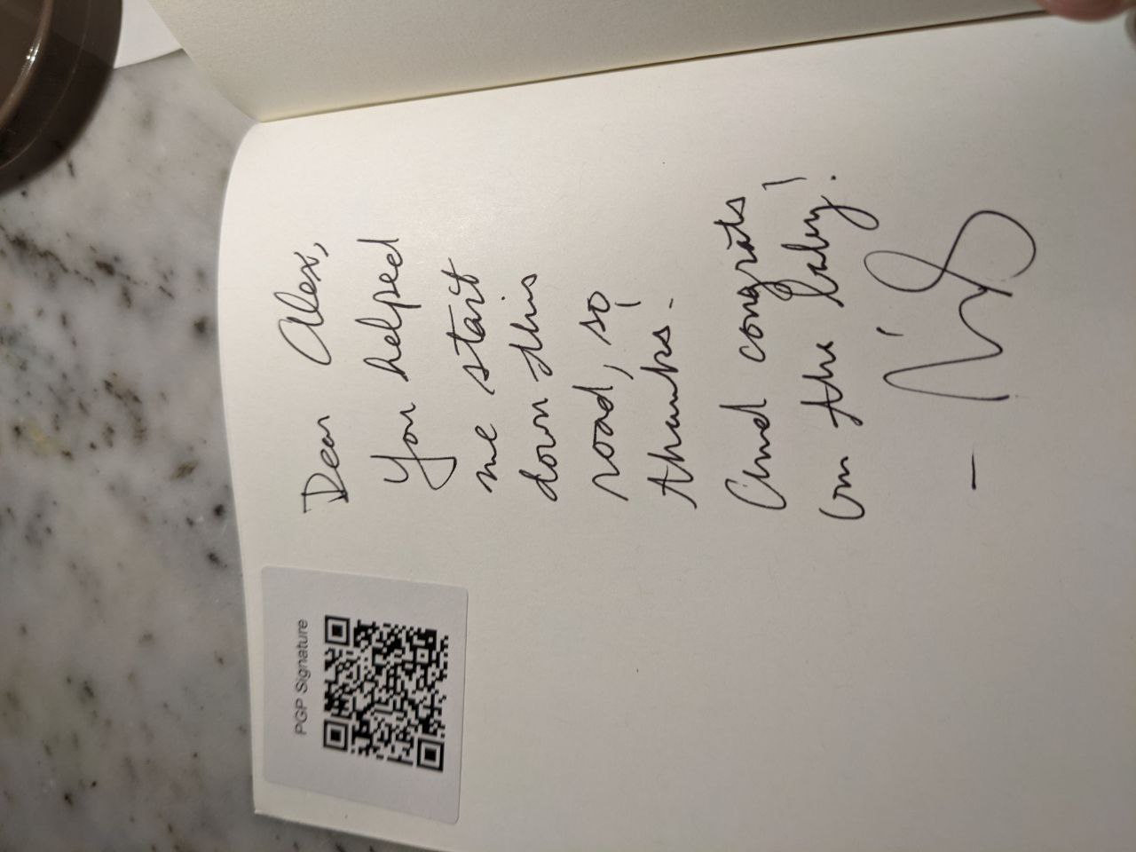 Signed autograph f9a8511b790d5356