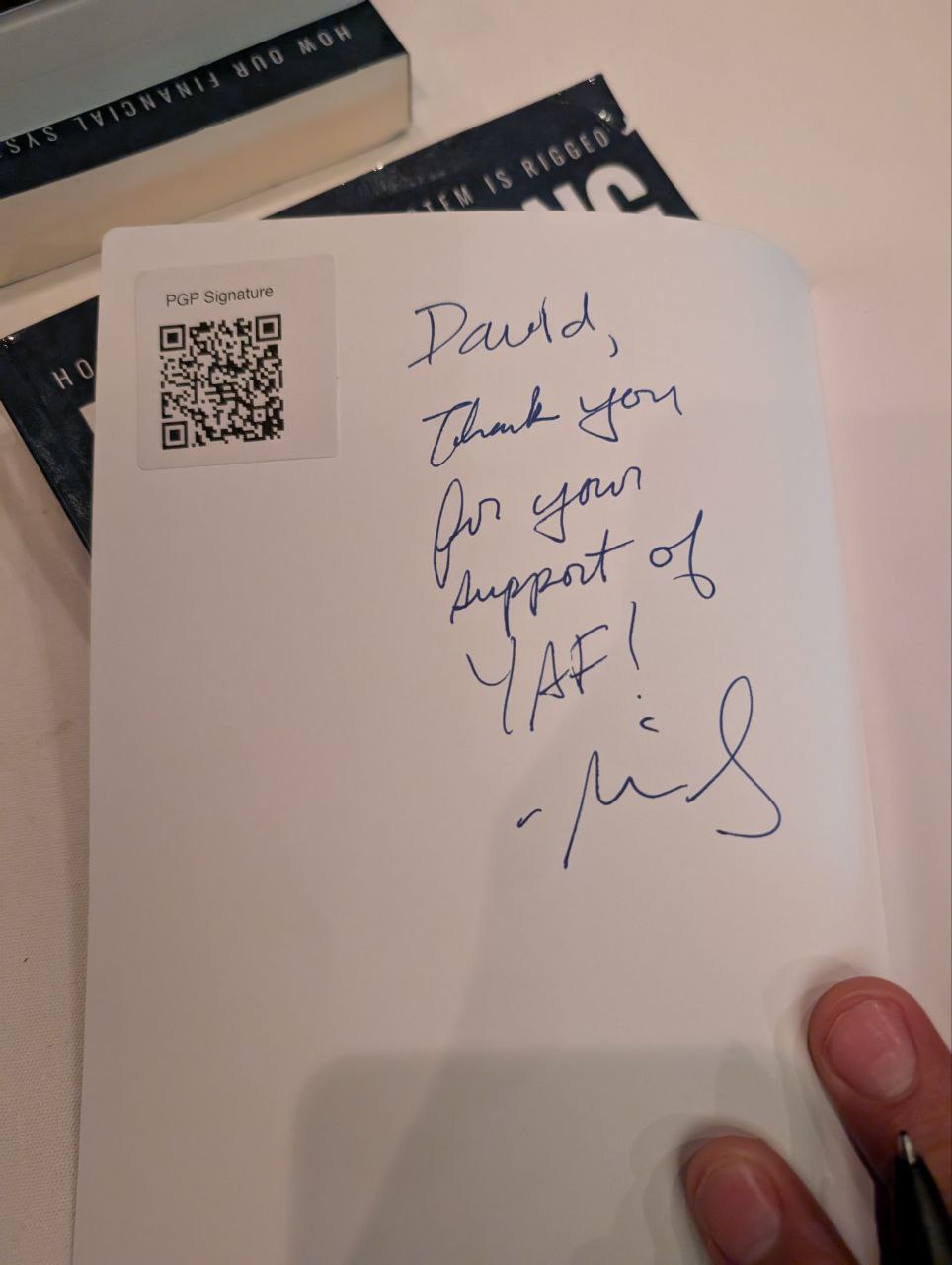 Signed autograph fc7bdbc450de3b60