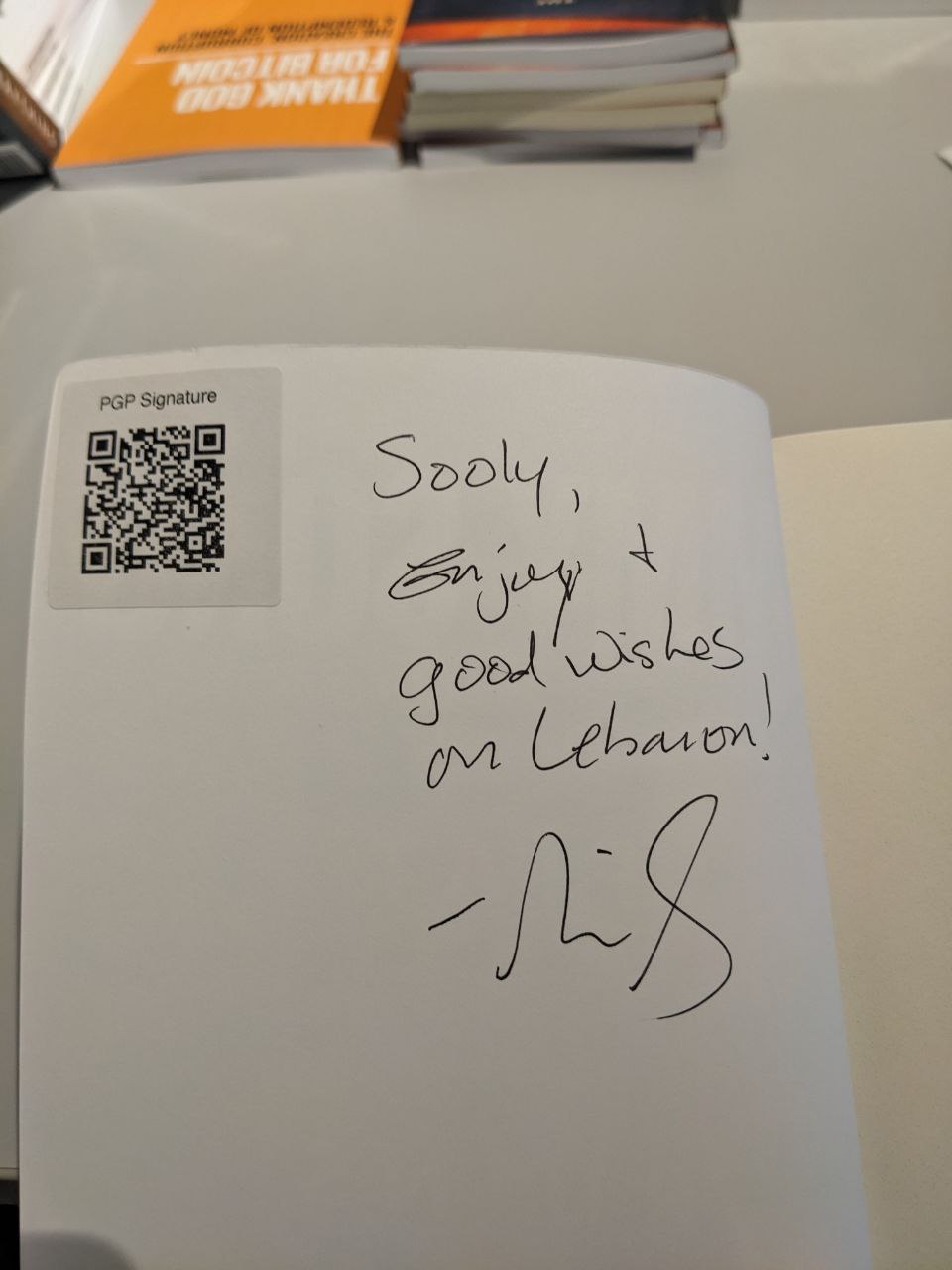 Signed autograph fe3f2b672f6663a1